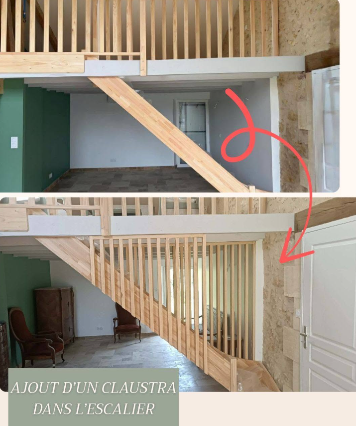 Claustra escalier